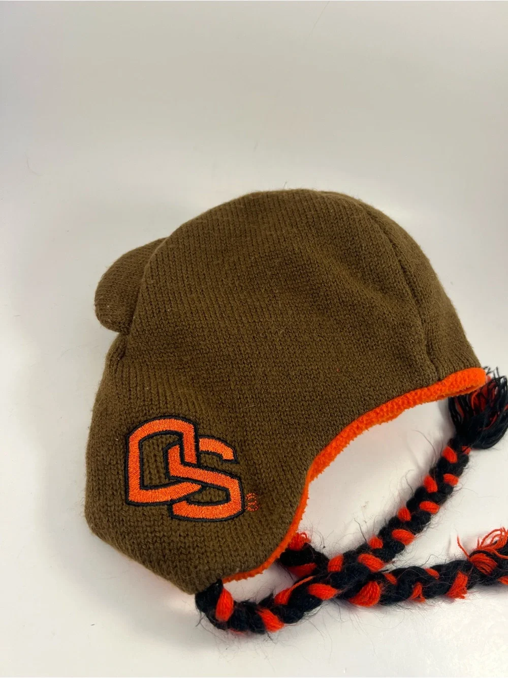 Zoozatz OSU Oregon State University Benny Beaver Plush Hat Kids/Adult
